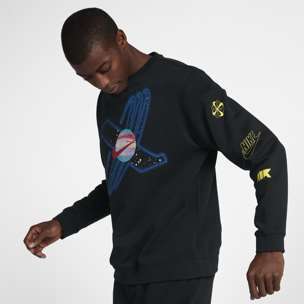 Nike Galaxy Swoosh Crew Neck Mens Sweatshirt